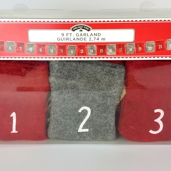 Advent Garland 9 Feet Long - Picture 4 of 5